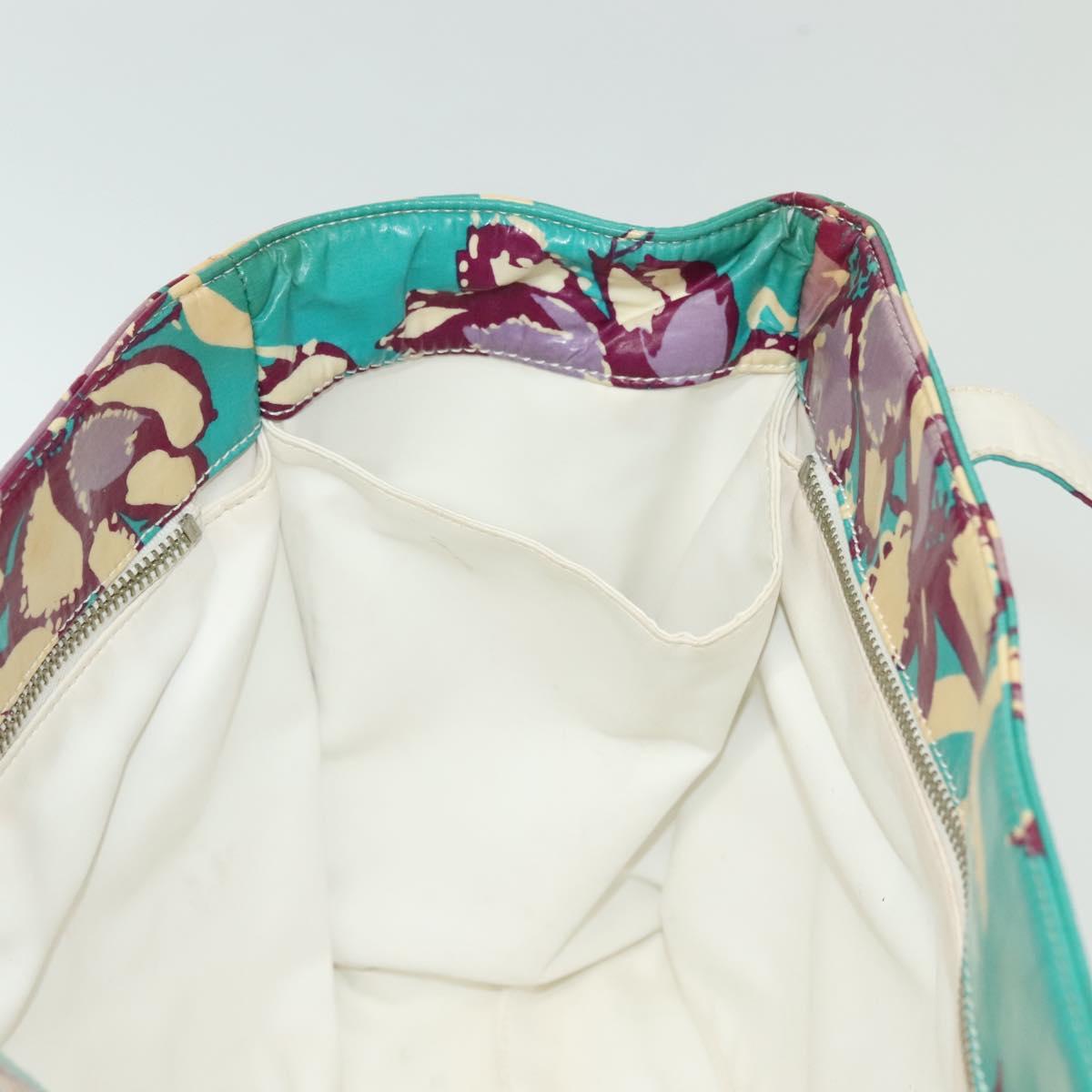 Chanel Blue Vinyl Tote Bag (Pre-Owned)