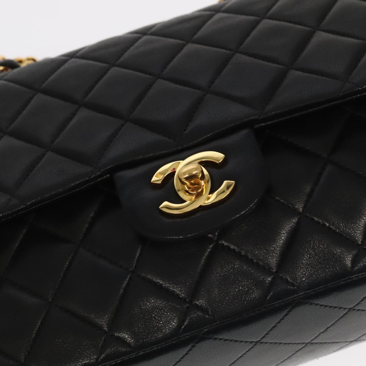 Chanel Timeless 26 Black Leather Shoulder Bag (Pre-Owned)
