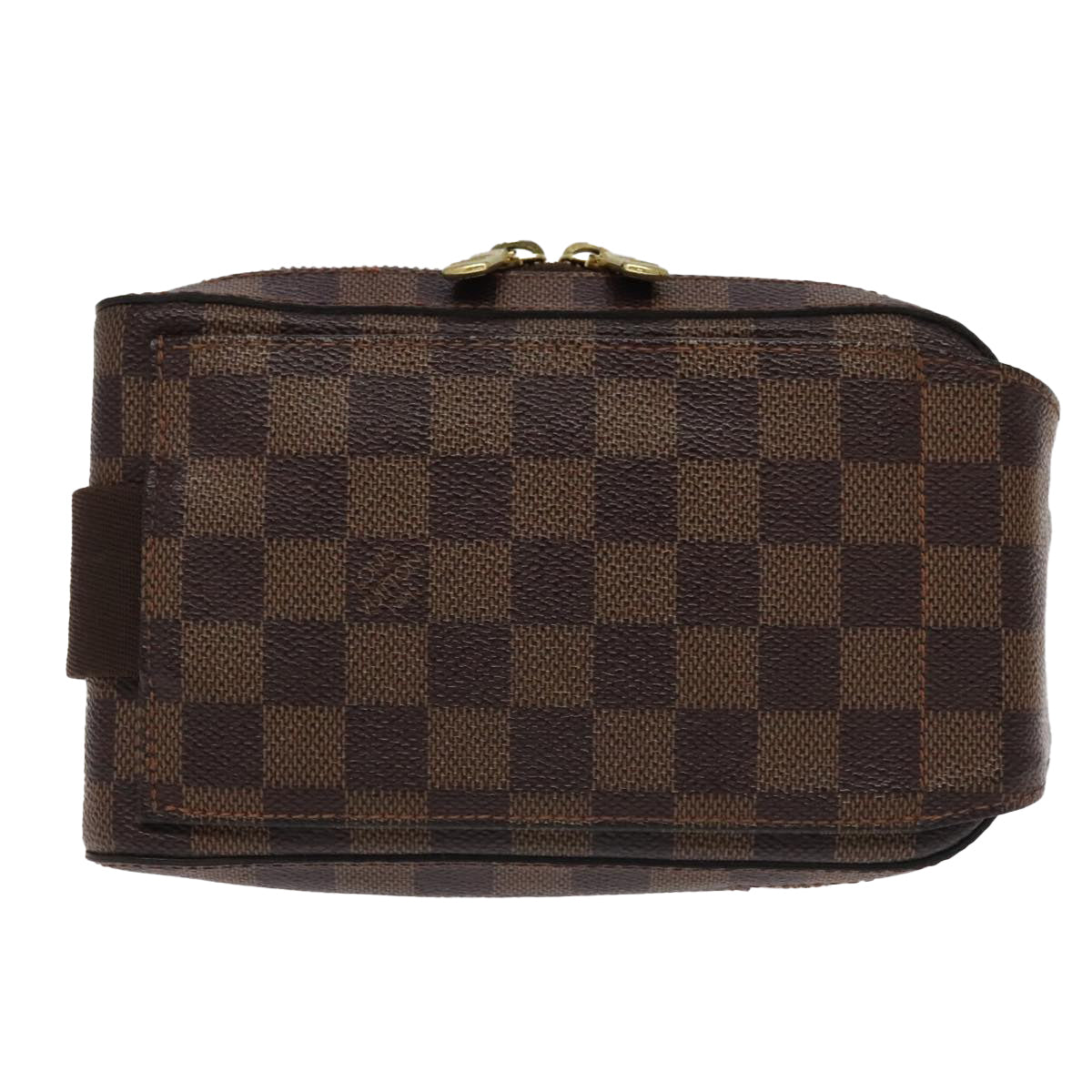 Louis Vuitton Geronimos Brown Canvas Shoulder Bag (Pre-Owned)