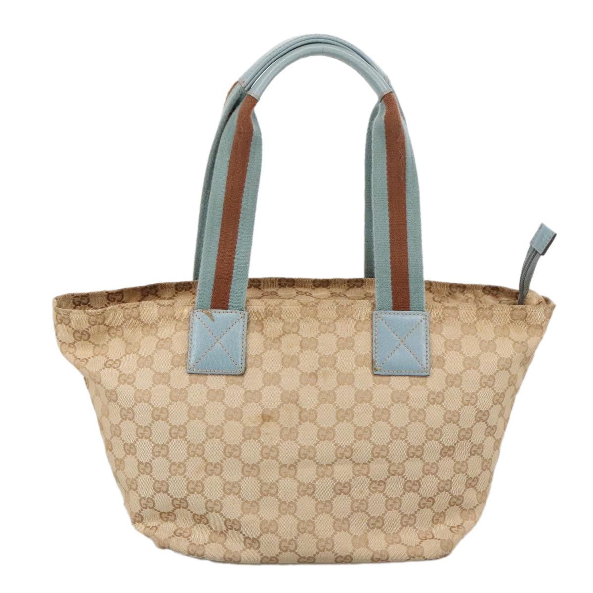 Gucci Beige Canvas Shoulder Bag (Pre-Owned)