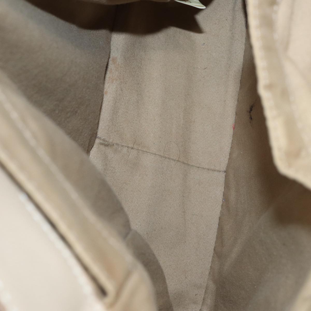 Burberry Nova Check Blue Canvas Tote Bag (Pre-Owned)