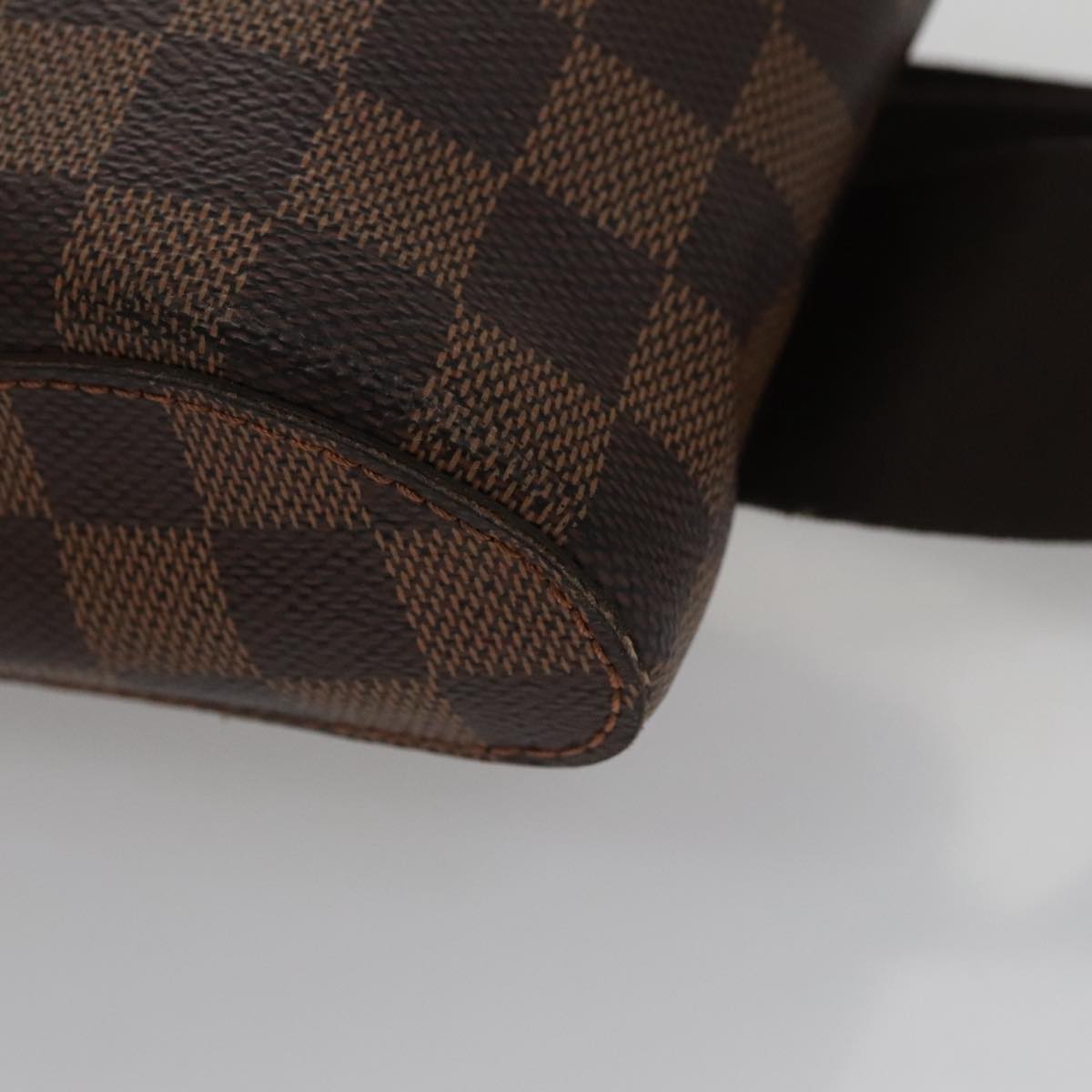 Louis Vuitton Geronimos Brown Canvas Shoulder Bag (Pre-Owned)