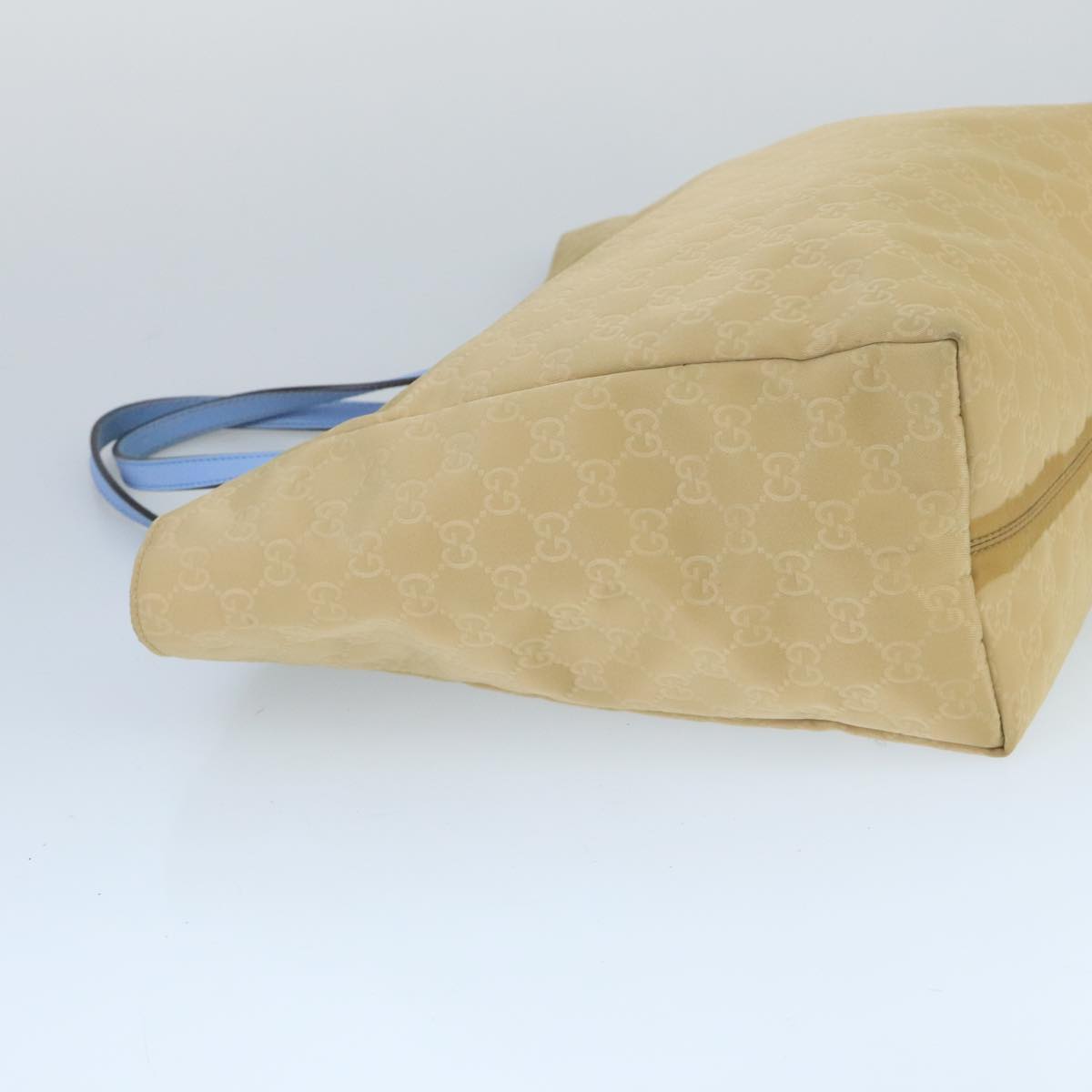 Gucci Beige Canvas Tote Bag (Pre-Owned)