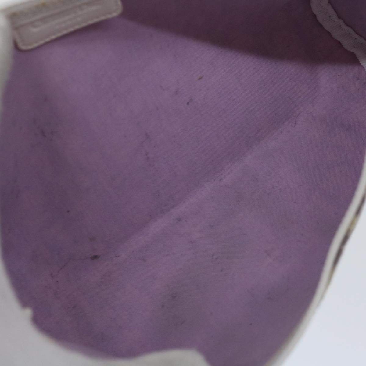Dior Trotter Purple Canvas Clutch Bag (Pre-Owned)