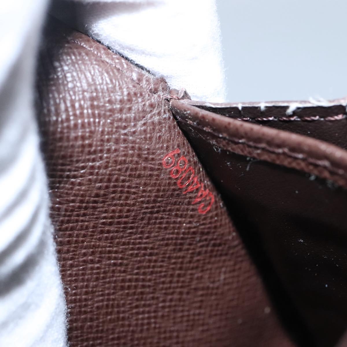 Louis Vuitton Sistina Brown Canvas Wallet  (Pre-Owned)