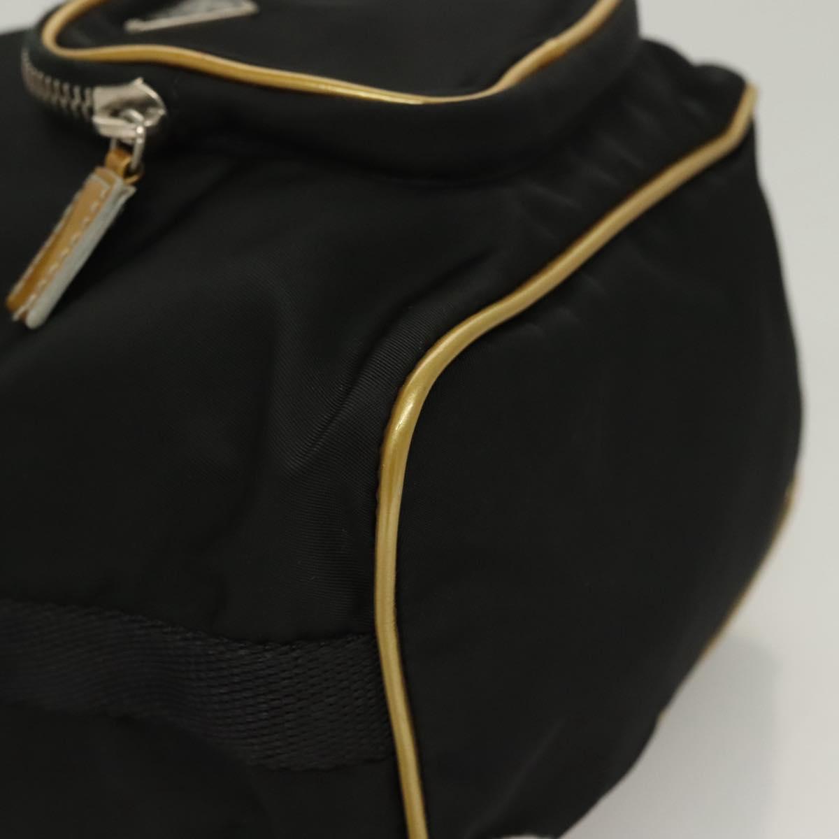 Prada Re-Nylon Black Nylon Handbag (Pre-Owned)