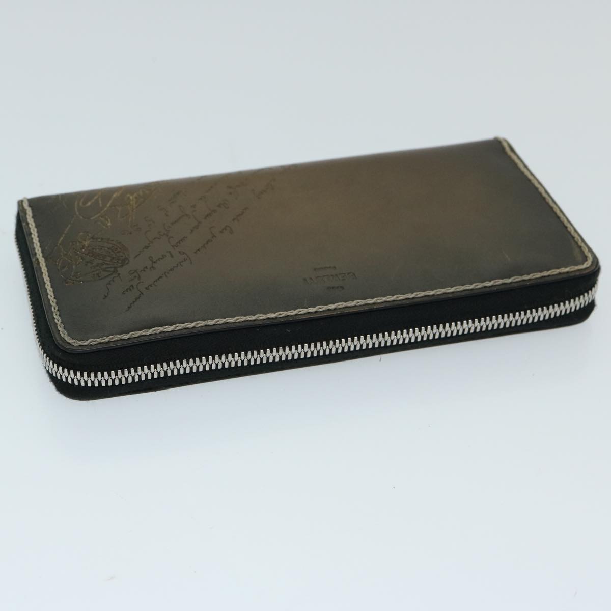 Berluti Brown Leather Wallet  (Pre-Owned)