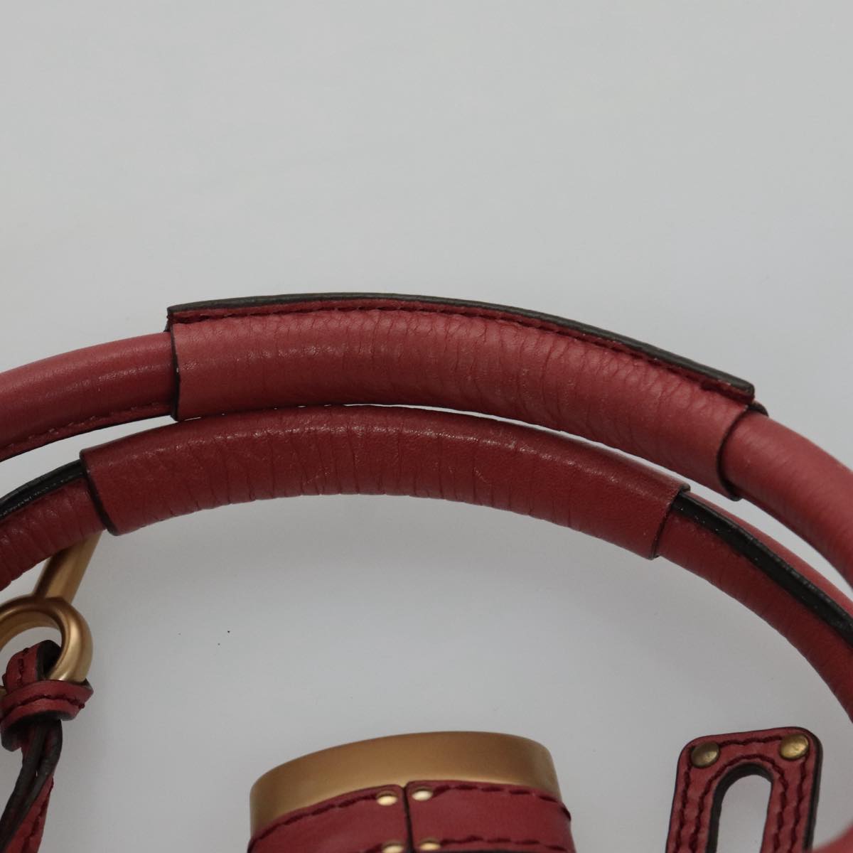 Chloé Paddington Pink Leather Handbag (Pre-Owned)