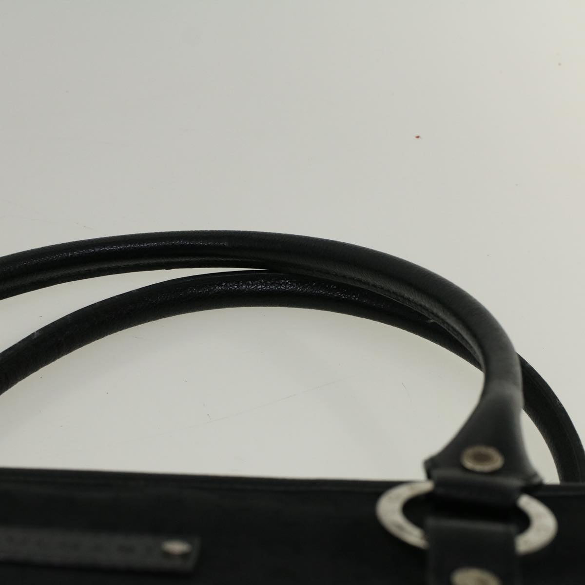Bulgari Black Canvas Tote Bag (Pre-Owned)
