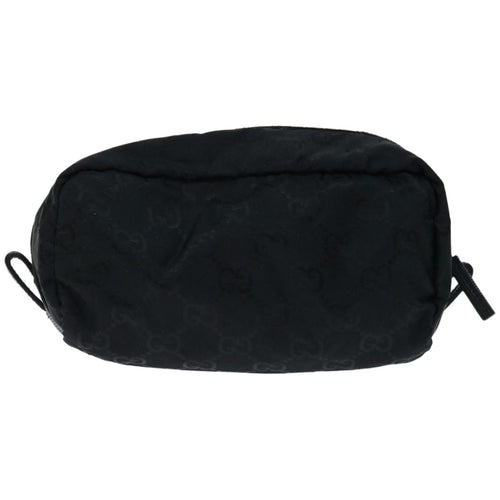 Gucci Black Canvas Clutch Bag (Pre-Owned)