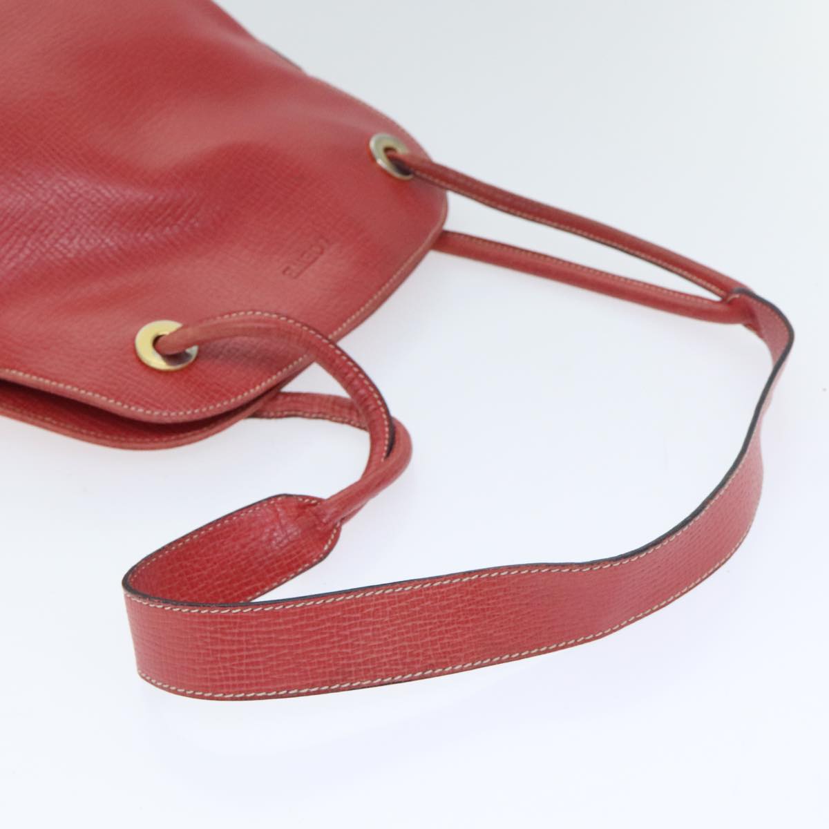 Loewe Red Leather Shoulder Bag (Pre-Owned)