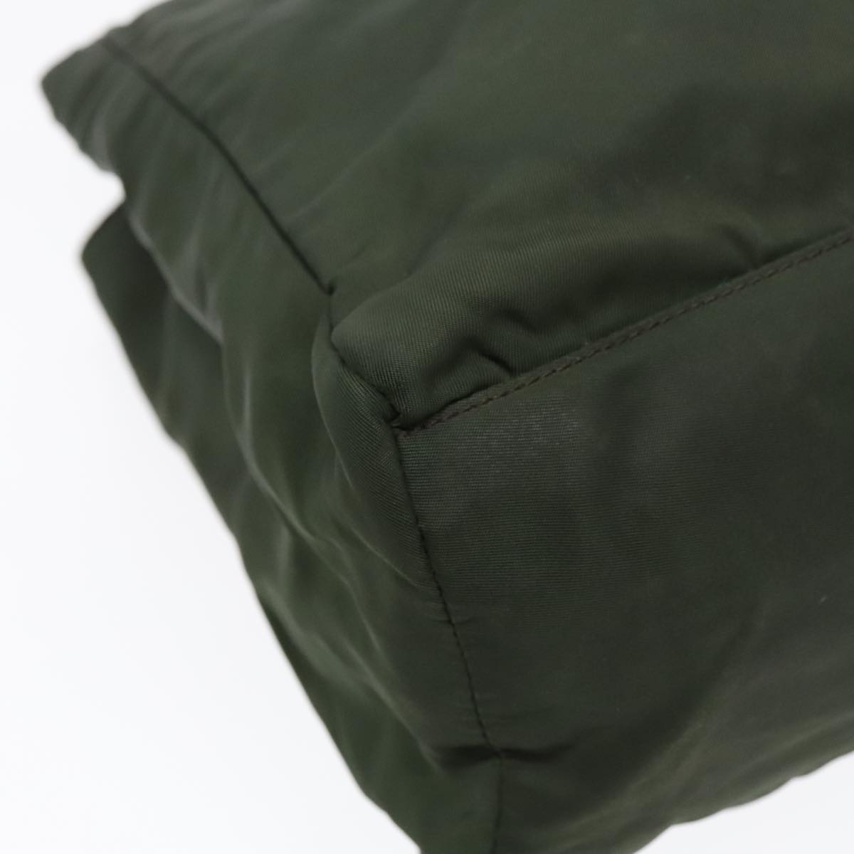 Prada Re-Nylon Green Synthetic Handbag (Pre-Owned)