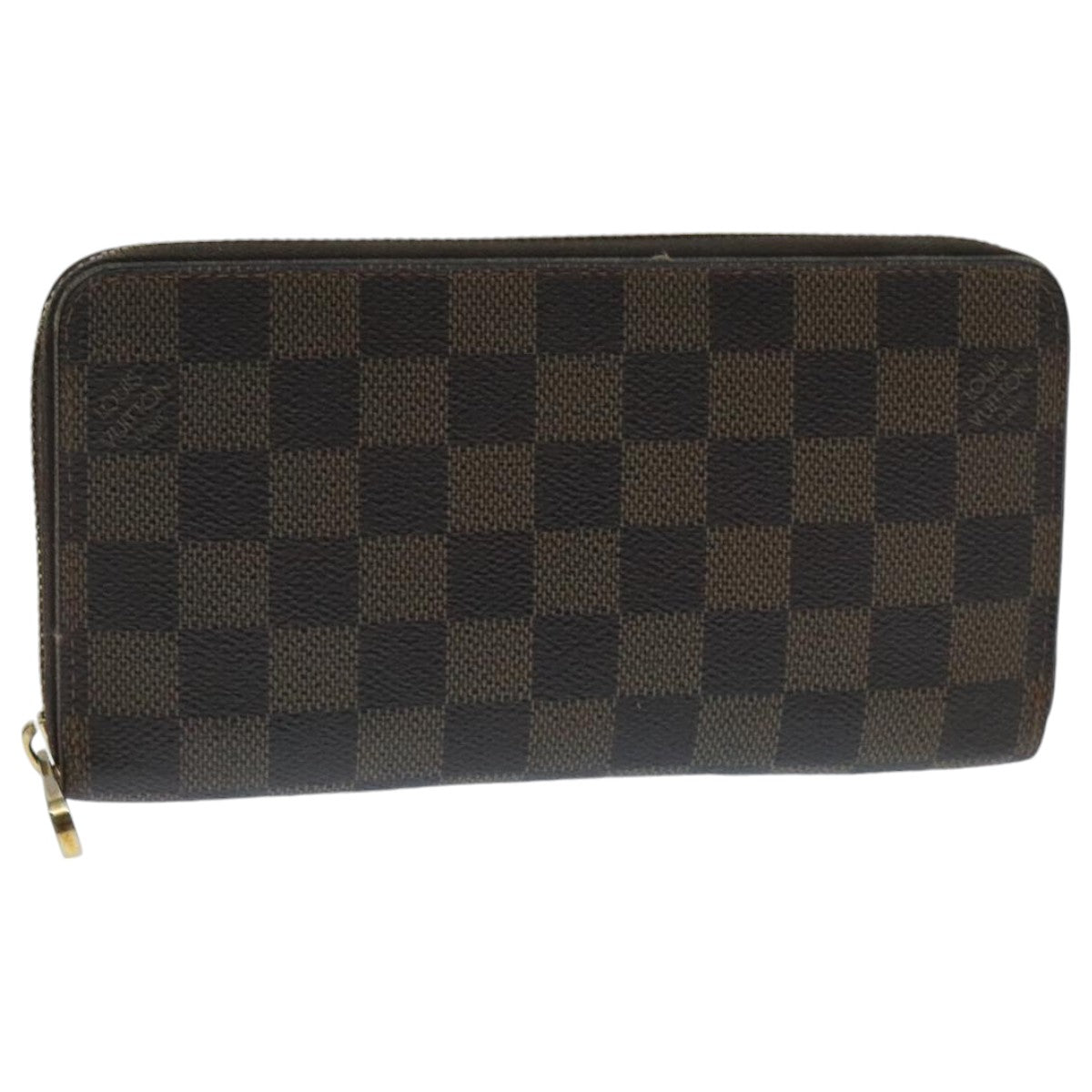 Louis Vuitton Zippy Wallet Brown Canvas Wallet  (Pre-Owned)
