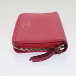 Gucci Zip Around Pink Leather Wallet  (Pre-Owned)