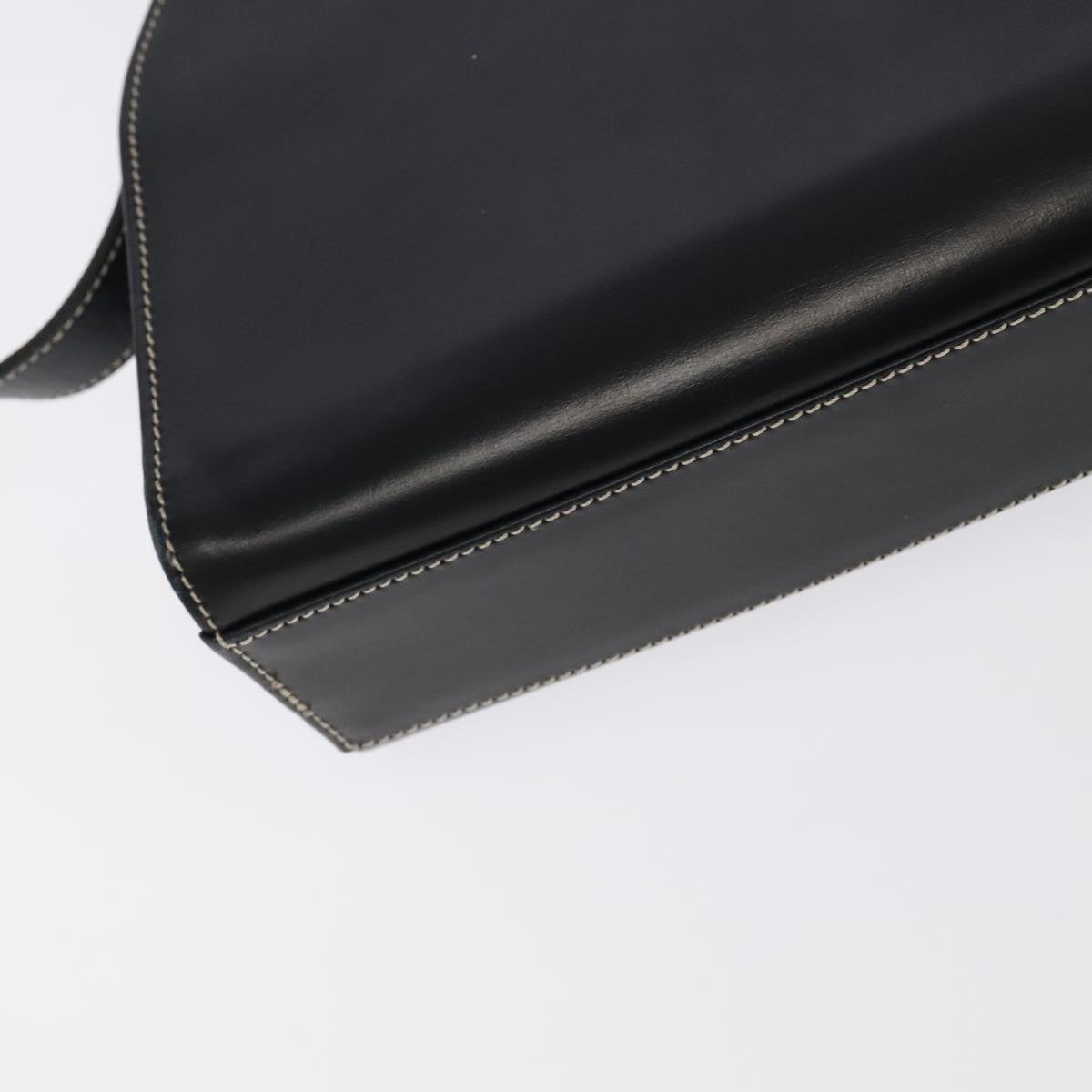 Dior Cd Black Leather Shoulder Bag (Pre-Owned)