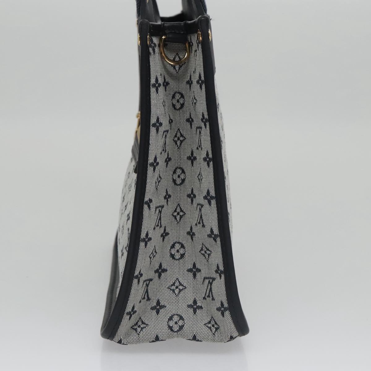 Louis Vuitton Catherine Grey Canvas Handbag (Pre-Owned)