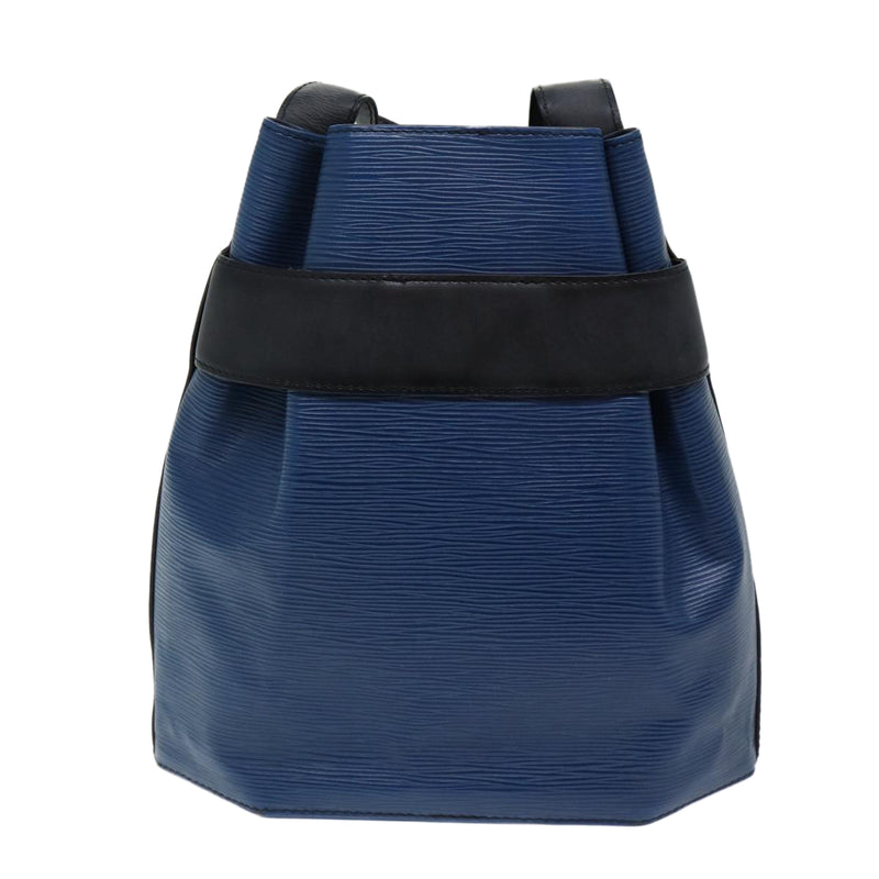 Louis Vuitton Sac D'épaule Blue Leather Shoulder Bag (Pre-Owned)