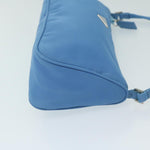 Prada Tessuto Blue Synthetic Shoulder Bag (Pre-Owned)