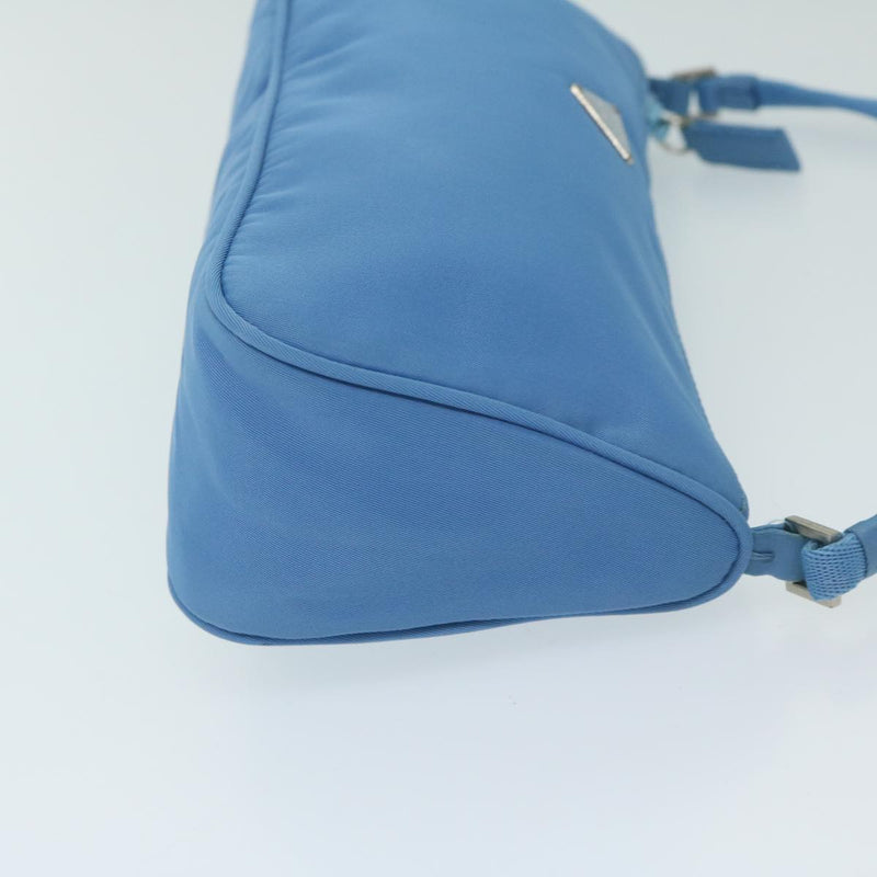 Prada Tessuto Blue Synthetic Shoulder Bag (Pre-Owned)