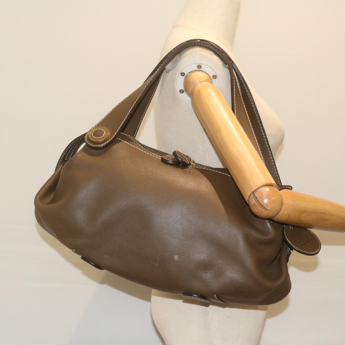 Loewe Brown Leather Shoulder Bag (Pre-Owned)