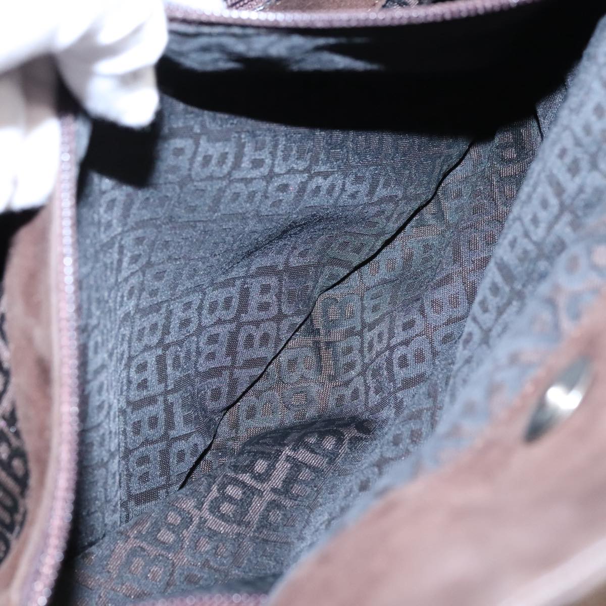 Bally Brown Suede Shoulder Bag (Pre-Owned)