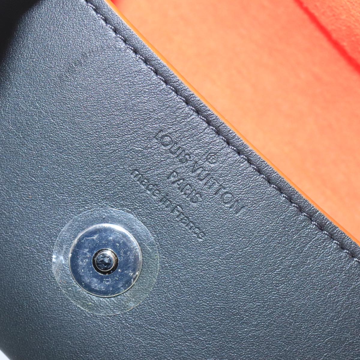 Louis Vuitton Glasses Case Navy Canvas Wallet  (Pre-Owned)