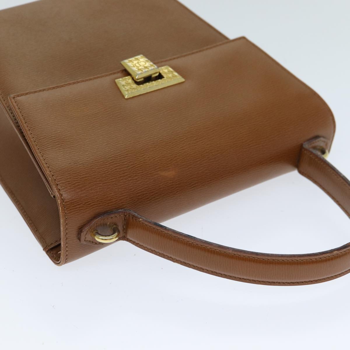 Dior Brown Leather Shoulder Bag (Pre-Owned)