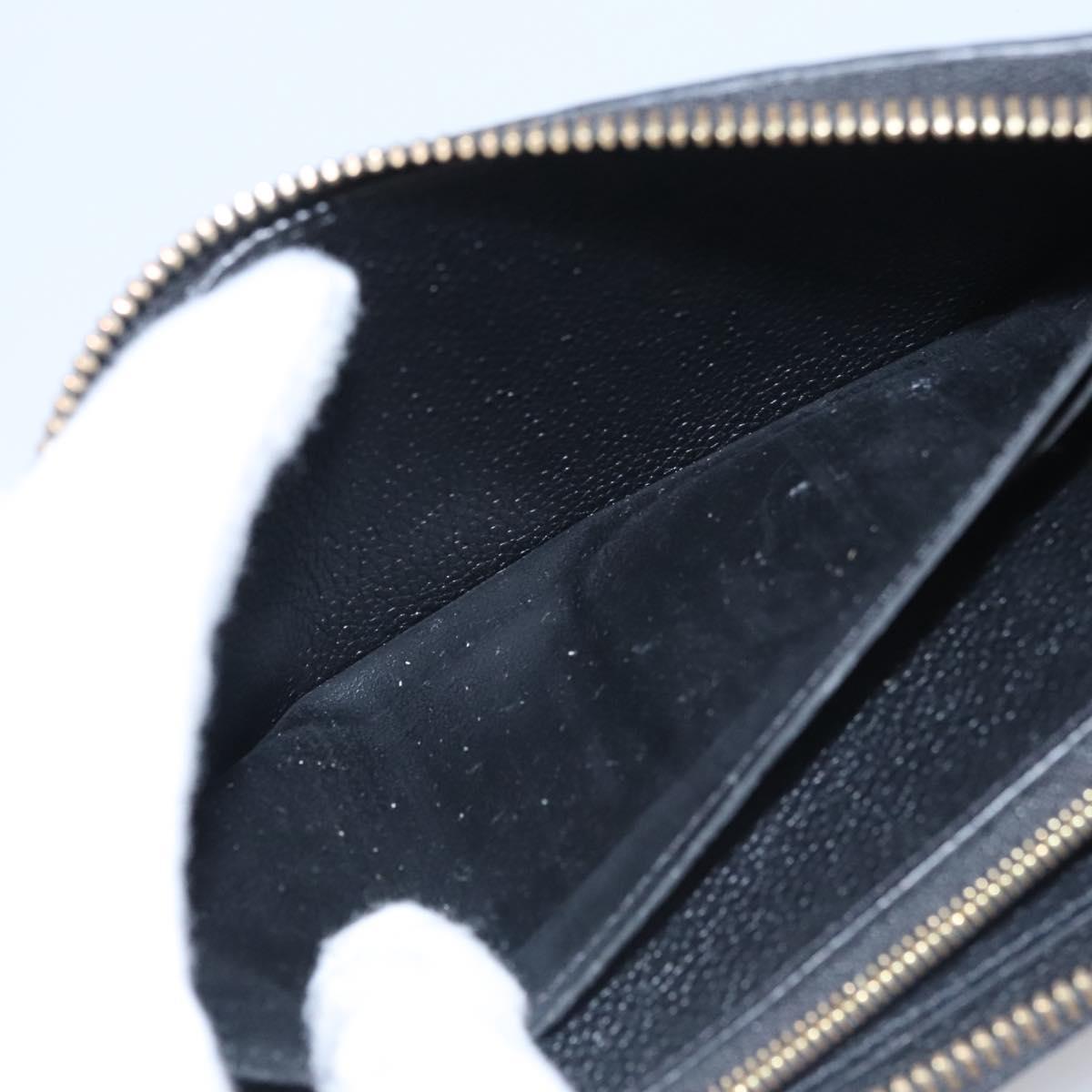 Louis Vuitton Portefeuille Clémence Navy Leather Wallet  (Pre-Owned)