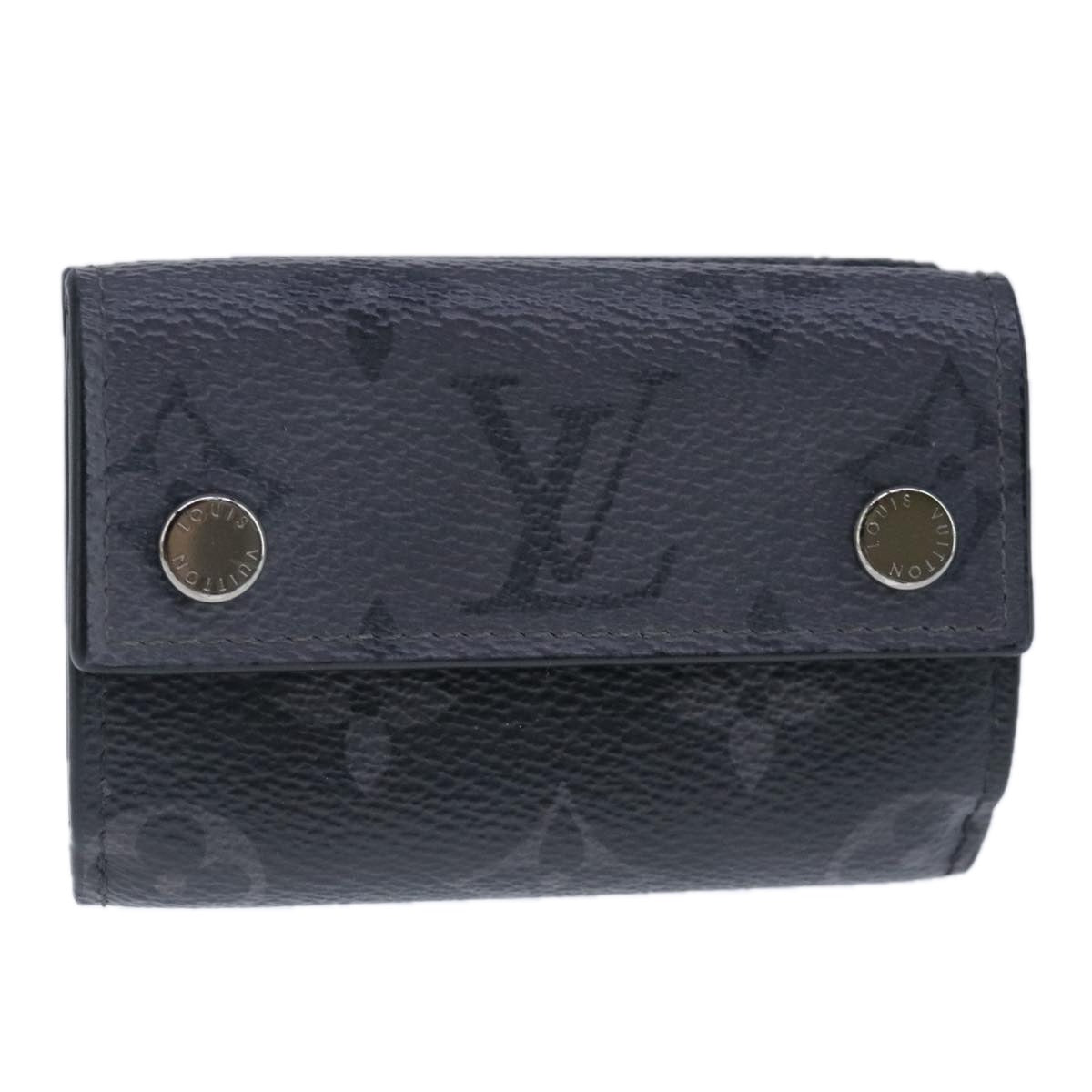 Louis Vuitton Discovery Grey Canvas Wallet  (Pre-Owned)