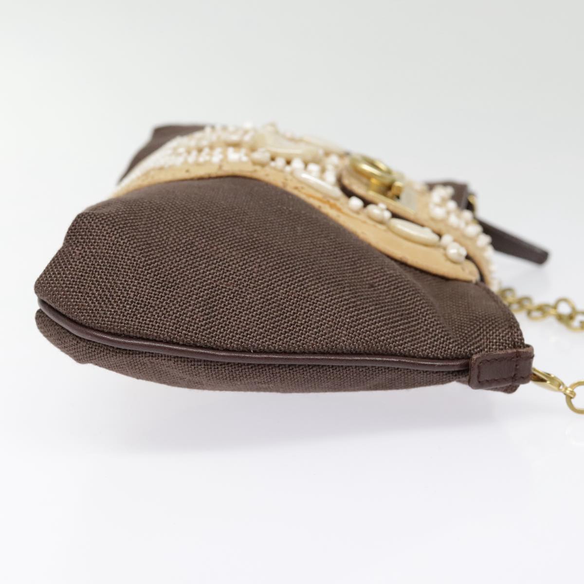 Salvatore Ferragamo Gancini Brown Leather Shoulder Bag (Pre-Owned)