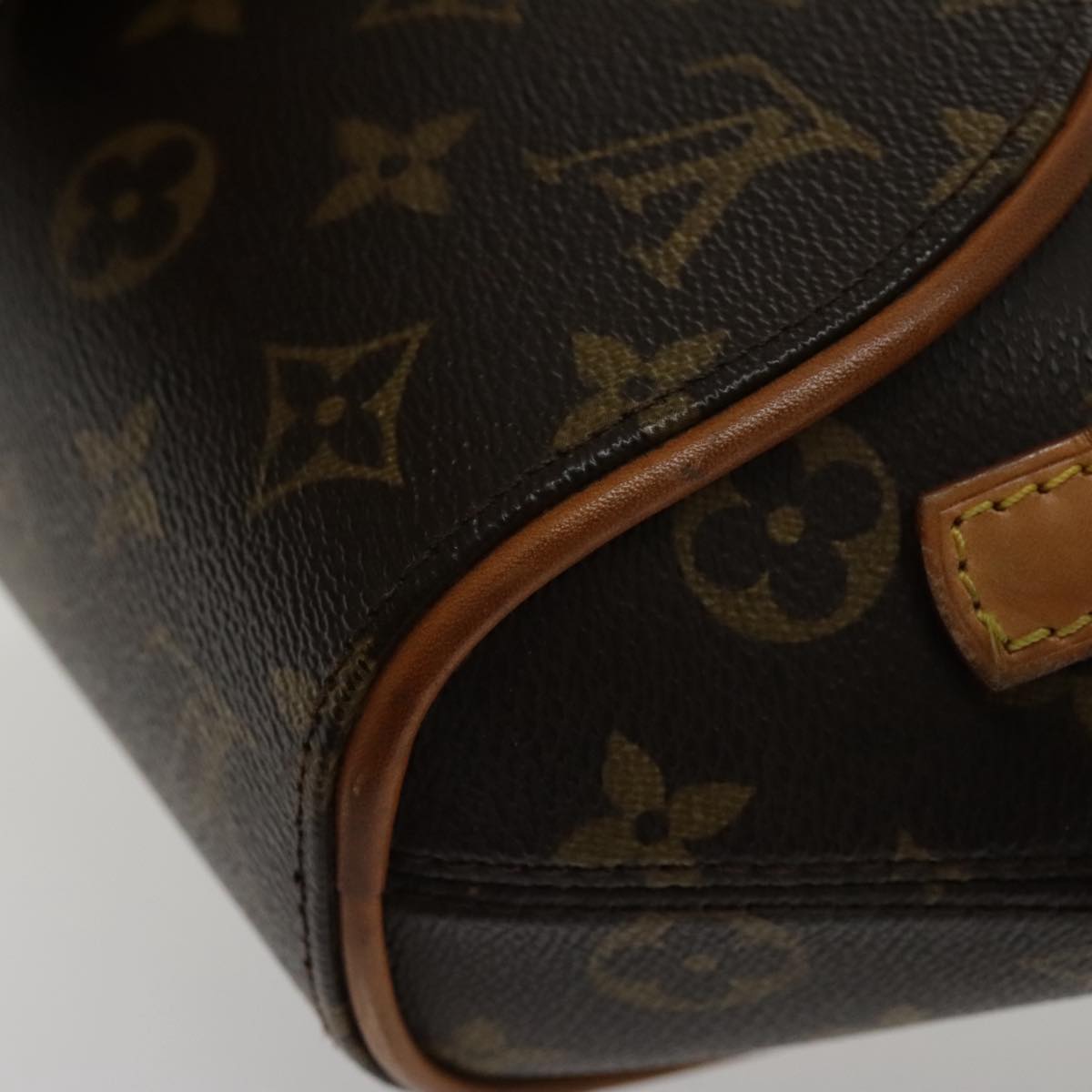 Louis Vuitton Ellipse Brown Canvas Backpack Bag (Pre-Owned)