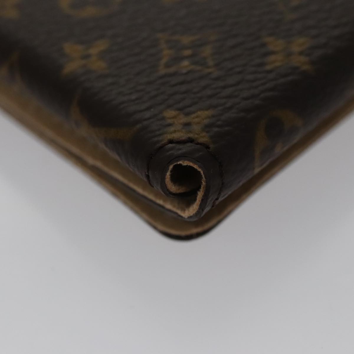Louis Vuitton Jewelry Case Brown Canvas Wallet  (Pre-Owned)