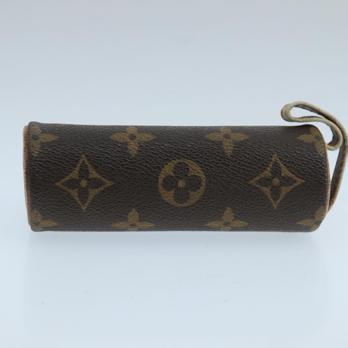 Louis Vuitton Etui À Balles De Golf Brown Canvas Clutch Bag (Pre-Owned)