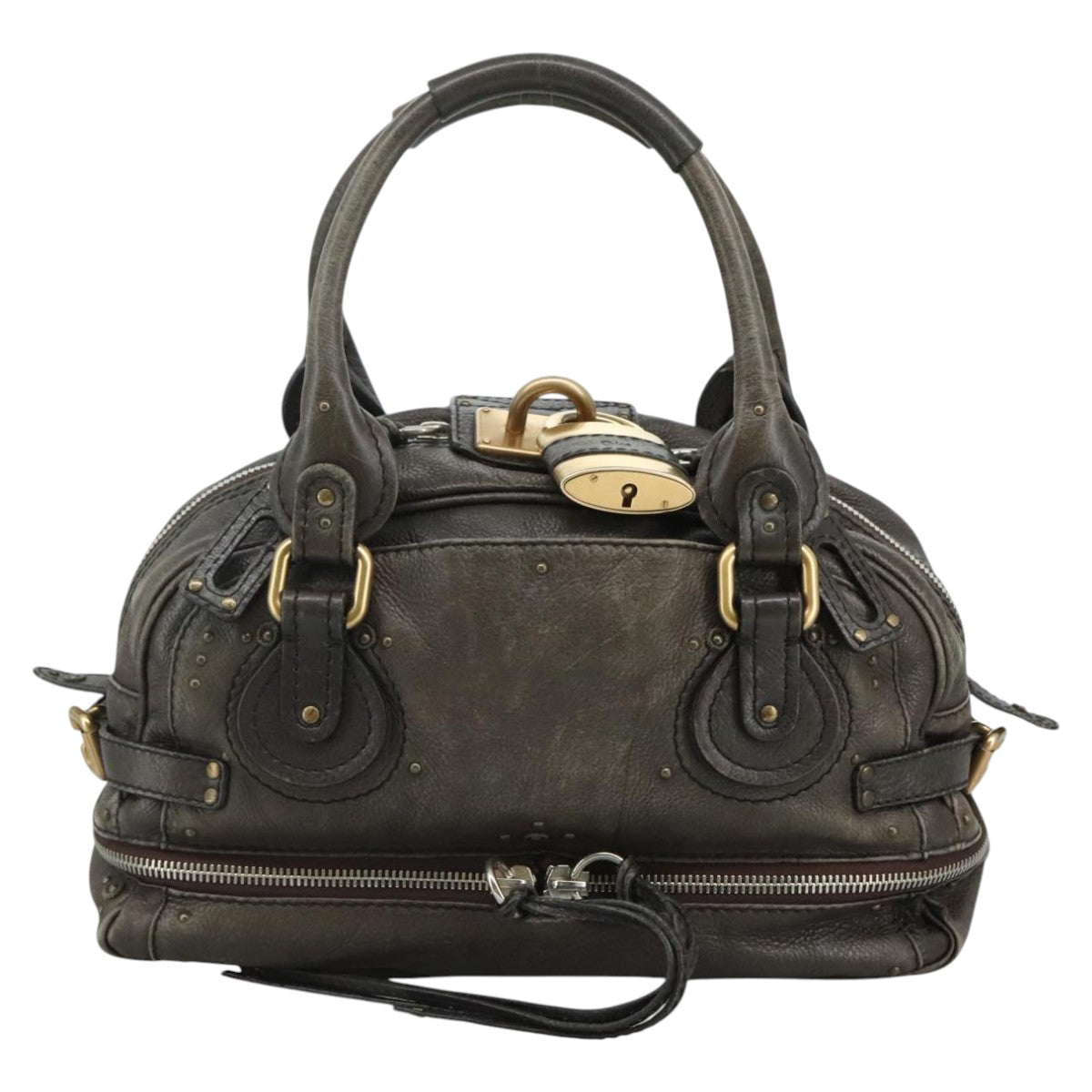Chloé Paddington Brown Leather Handbag (Pre-Owned)