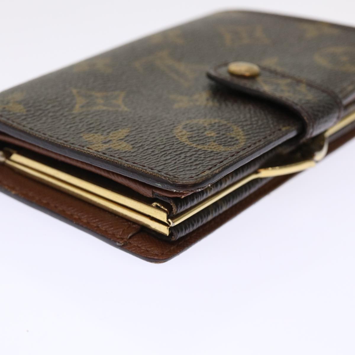 Louis Vuitton Viennois Brown Canvas Wallet  (Pre-Owned)