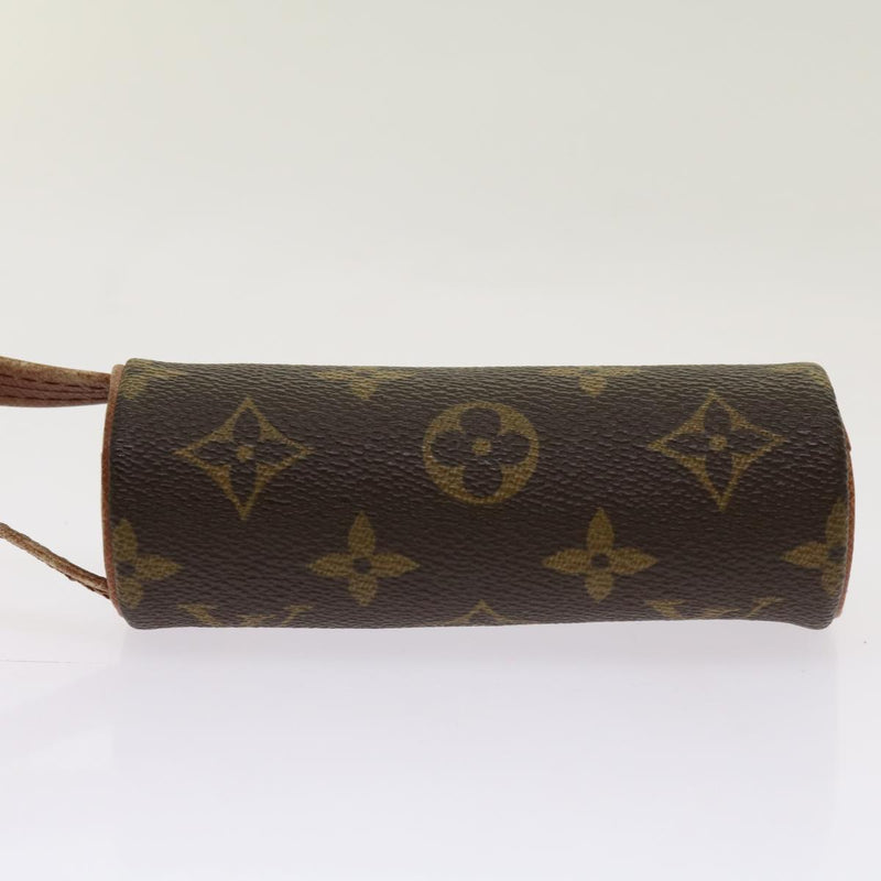 Louis Vuitton Etui À Balles De Golf Brown Canvas Clutch Bag (Pre-Owned)