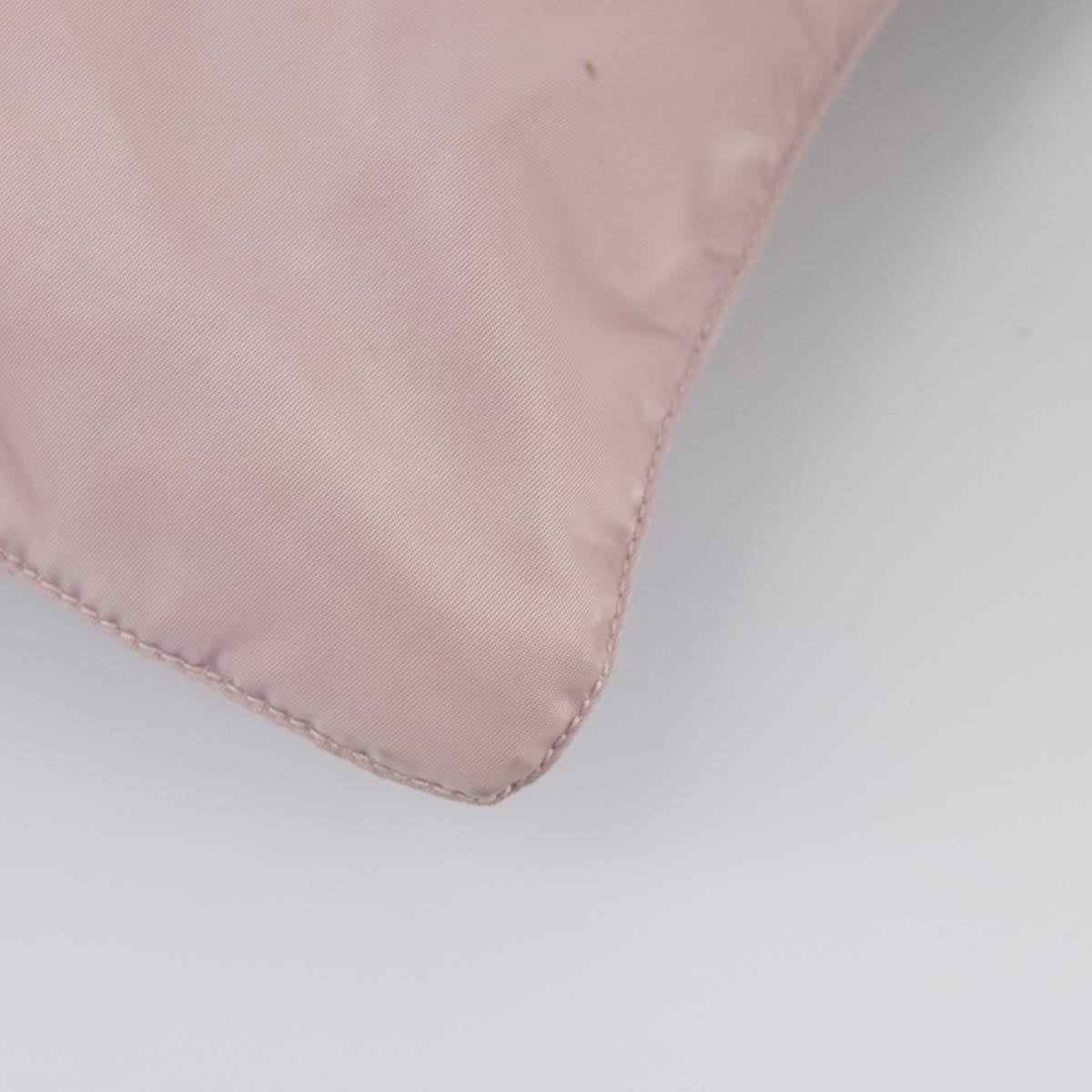 Prada Tessuto Pink Synthetic Shoulder Bag (Pre-Owned)