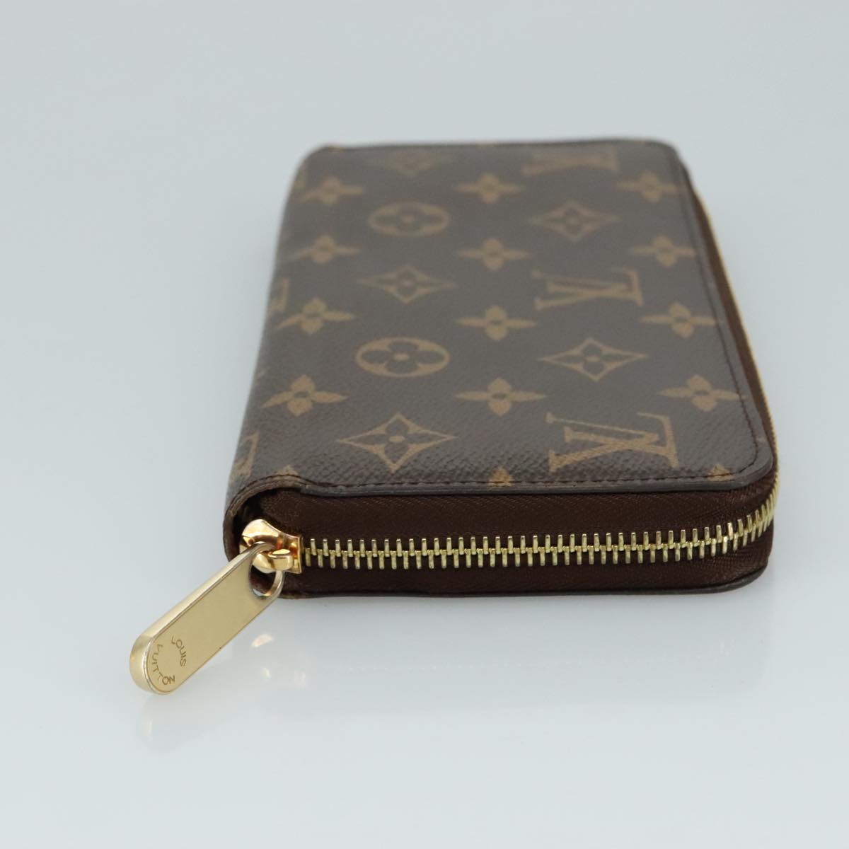 Louis Vuitton Zippy Wallet Brown Canvas Wallet  (Pre-Owned)