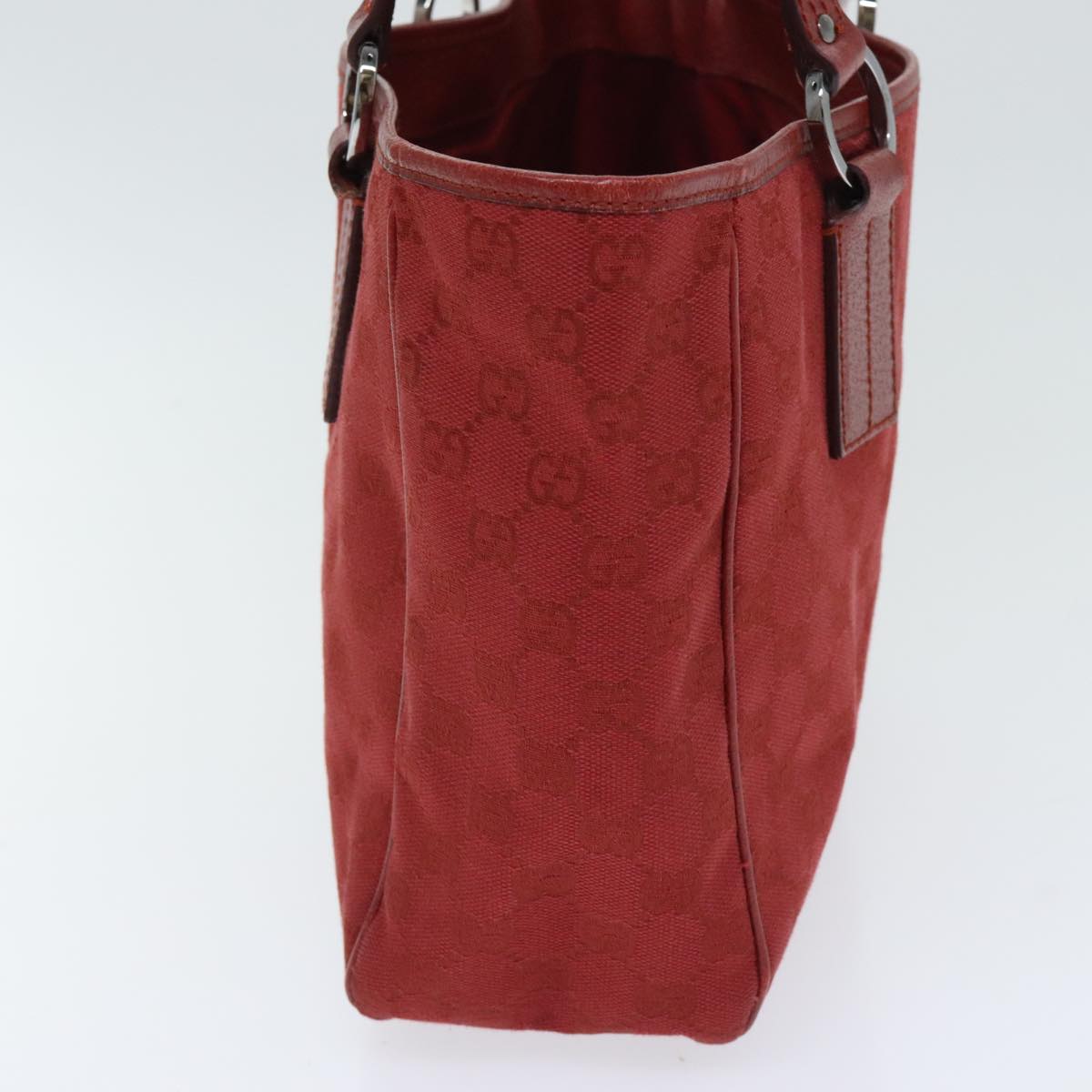 Gucci Mini C Red Canvas Tote Bag (Pre-Owned)