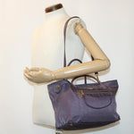 Prada Purple Synthetic Handbag (Pre-Owned)
