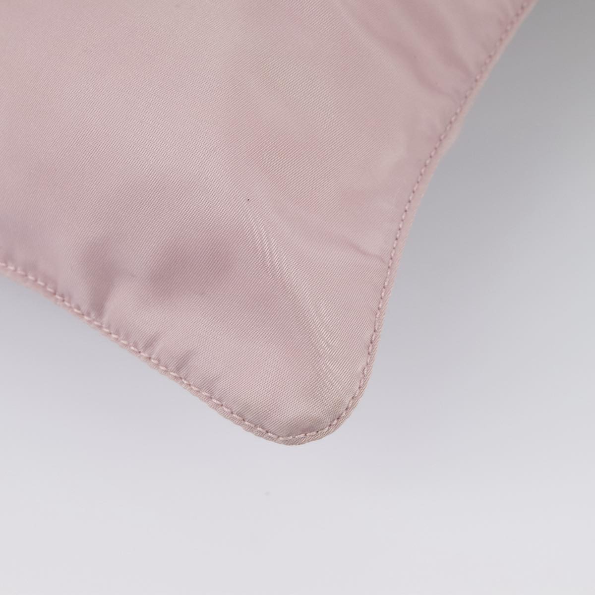 Prada Tessuto Pink Synthetic Shoulder Bag (Pre-Owned)
