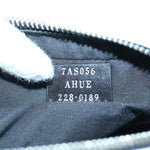 Fendi Baguette Blue Canvas Shoulder Bag (Pre-Owned)