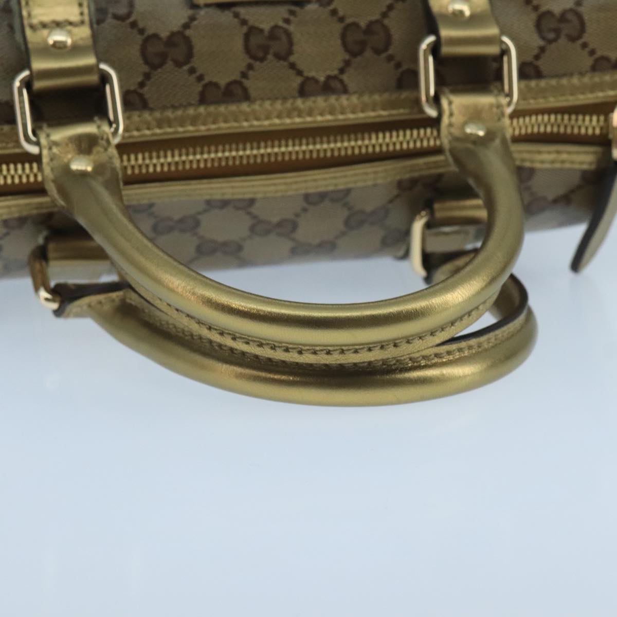 Gucci Gg Canvas Brown Canvas Handbag (Pre-Owned)