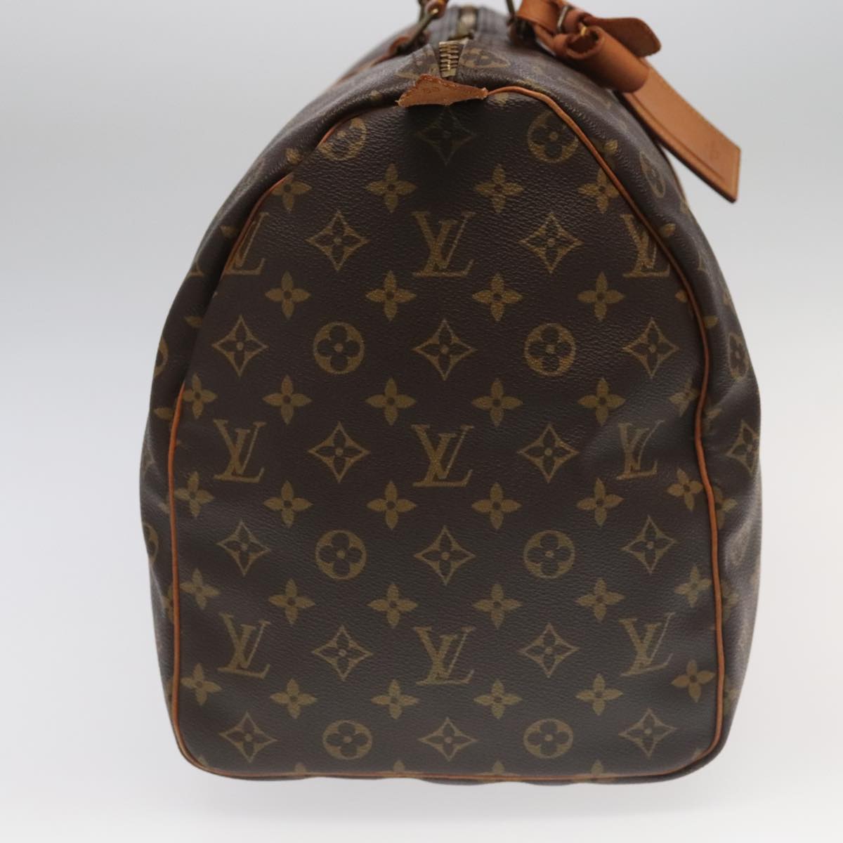 Louis Vuitton Keepall 50 Brown Canvas Travel Bag (Pre-Owned)