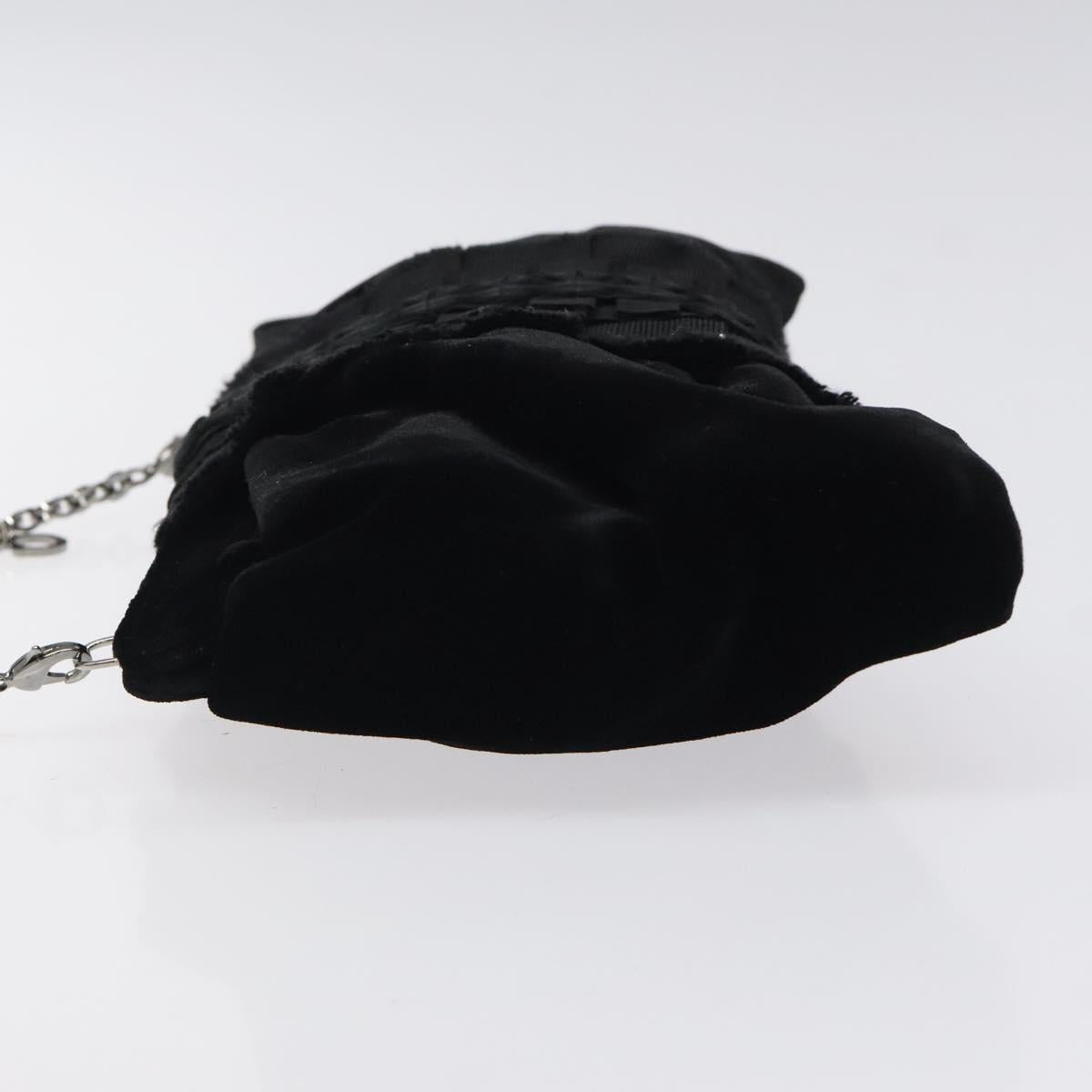 Salvatore Ferragamo Black Suede Handbag (Pre-Owned)