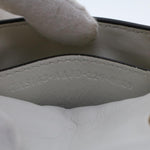 Fendi White Leather Shoulder Bag (Pre-Owned)