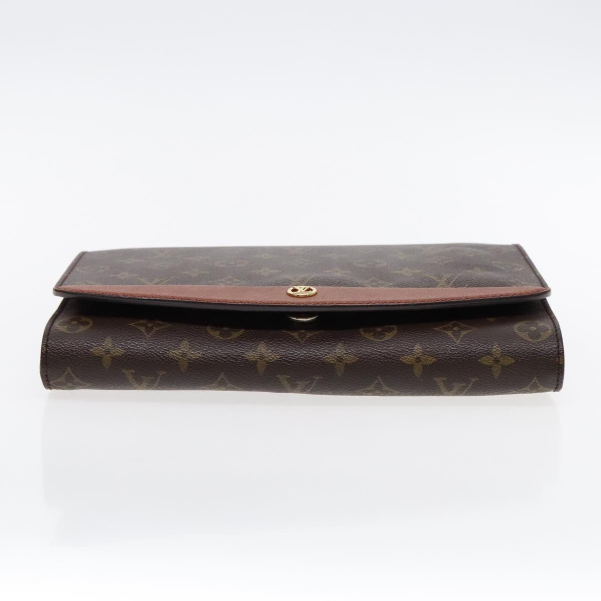 Louis Vuitton Bordeaux Brown Canvas Shoulder Bag (Pre-Owned)