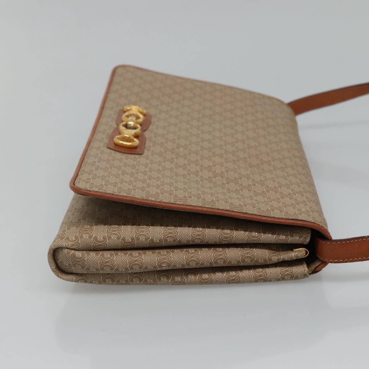 Céline Beige Canvas Shoulder Bag (Pre-Owned)