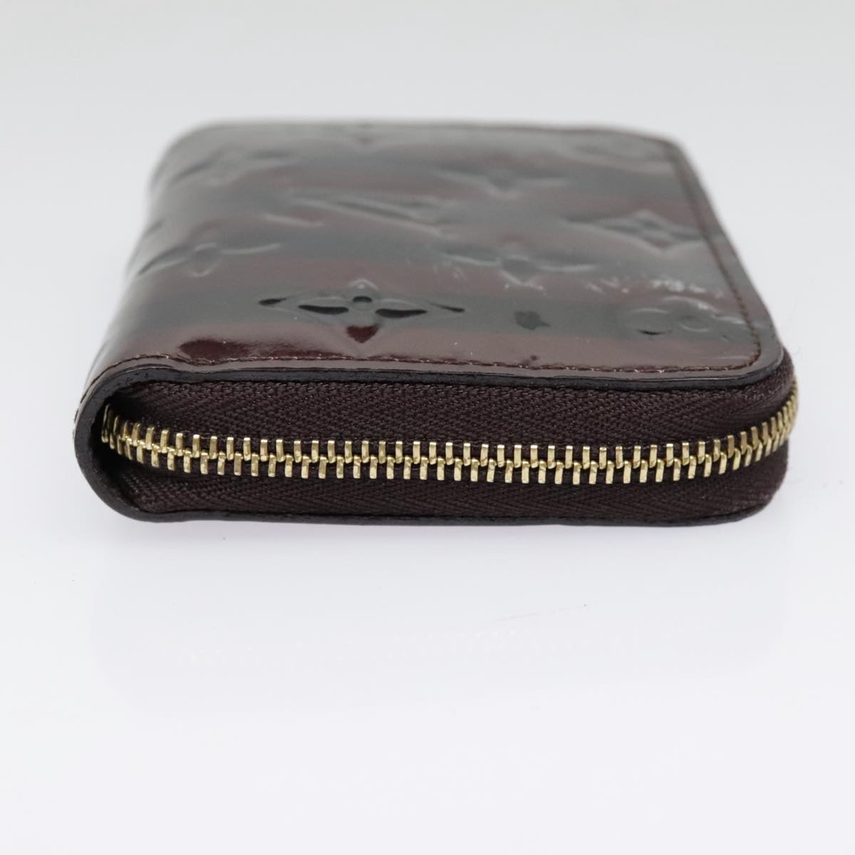 Louis Vuitton Zippy Coin Purse Burgundy Patent Leather Wallet  (Pre-Owned)