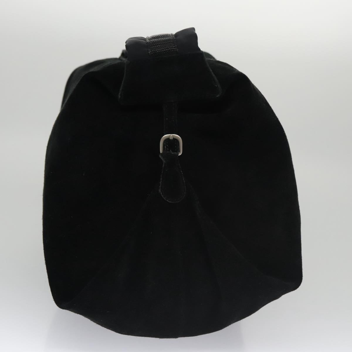 Chanel Black Suede Shoulder Bag (Pre-Owned)